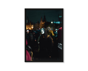  Plakat Hakerska maska