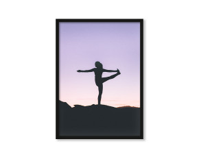  Plakat Joga o poranku