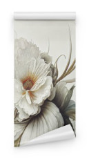 Fototapeta Białe lilie wodne 