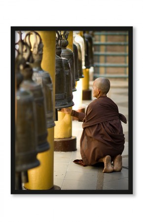  Plakat Mnich z północnej Tajlandii