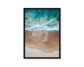  Plakat Plaża i fale