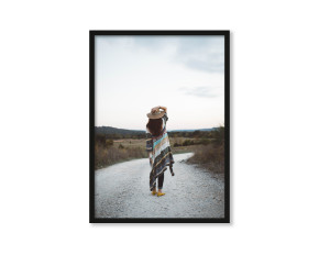  Plakat Spacer przez pola