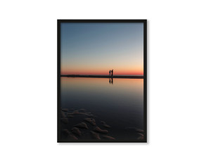  Plakat Wieczorny spacer po plaży