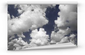 Fototapeta Chmury na niebieskim niebie na zamówienie