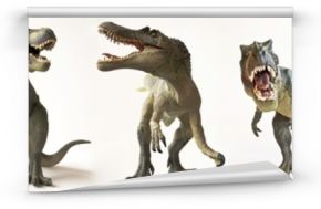 Grupa siedmiu dinozaurów z rzędu