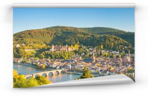 Panoramic view of beautiful Heidelberg, Germany