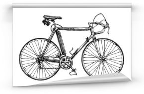 illustration of racing bicycle