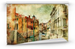 pictorial streets of Venice. artistic picture