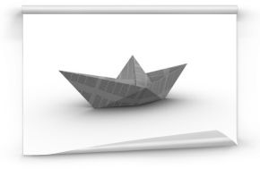 Boat made from paper