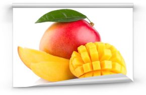owoc mango na białym tle