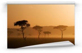 zachód słońca w Massai Mara