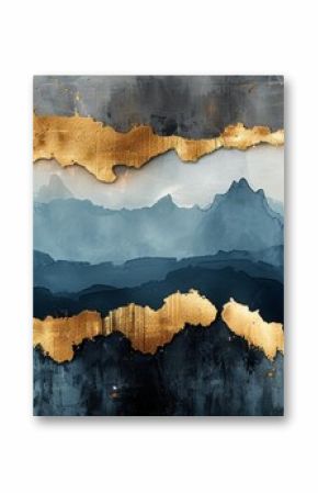 Oil on canvas. Abstract artistic background. Golden brushstrokes. Textured background. Floral, figure, grey, wallpaper, poster, card, mural, rug, hanging, print, wall art.