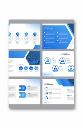 template presentation design and page layout design for brochure ,book , magazine, annual report and company profile , with info graphic elements design