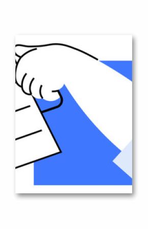 Hand pouring water onto tree using a watering can, emphasizing growth, care, and development. Includes briefcase. Ideal for entrepreneurship, investment, sustainability, leadership progress
