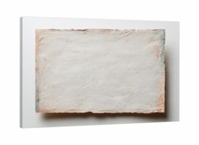 Aged Paper Texture with Delicate Colored Edges, Perfect for Graphic Design Overlays and Artistic Backgrounds