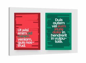 Simple template with a background made from horizontal strips of paper. Frame for your message. Layout for flyer, poster or cover.