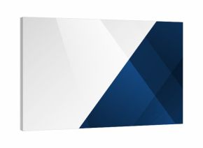 White and blue modern abstract background with geometric shapes. High quality illustration