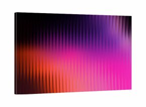Neon ripple glass gradient in magenta, violet, ember orange on deep midnight. Sharp ribbed distortion, cinematic glow  futuristic texture background, vector illustration