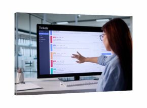 Female IT Specialist Resolving Computer Issues Remotely