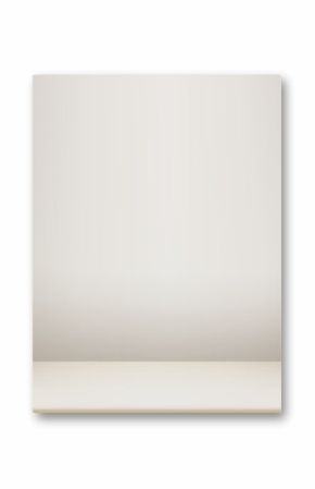 Background brown wall room studio with shadow on empty floor for product presentation.Vector minimalis soft reflect light,shadow,Autumn,Winter backdrop design for cosmetic,beauty,fashion showroom