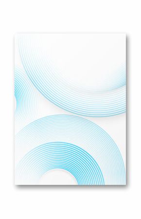 Abstract minimalist background with concentric circular lines.