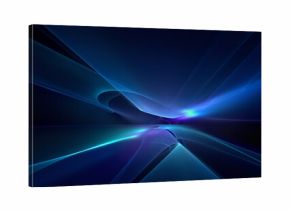 Dynamic Abstract Background With Smooth Flowing Lines and Colors