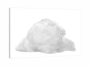 Soap foam, bubbles isolated on white background