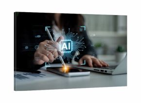 An AI platform for business integration. Central processor powers automated processes like contract management, chatbot services, and partnership solutions, all built on a foundation of code. Fermion