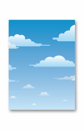 Cloudy sky background 