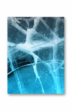 Abstract frozen ice background