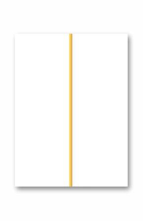 Metallic gold star ornament is hanging on slender gold rod in 3D render, transparent background