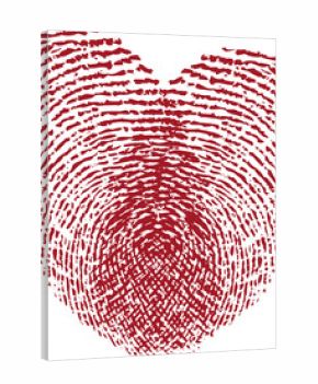 fingerprint heart