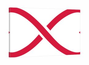 Infinity sign heart shape