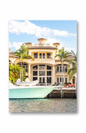 Luksusowa posiadłość na nabrzeżu w Fort Lauderdale na Florydzie