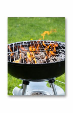 Grill on the garden