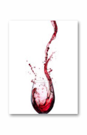 Wine List Design - Motion And Splashing In Wineglass  