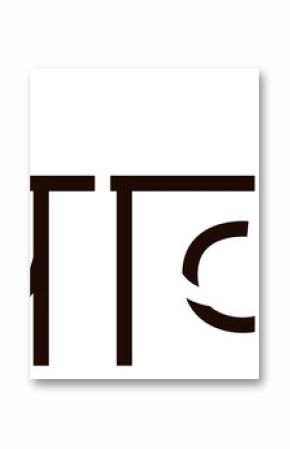 Flat-design ??????? text is being shown on transparent canvas with white letters and black shadow