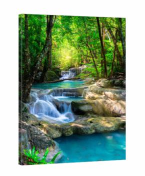 Beautiful waterfall in Thailand tropical forest
