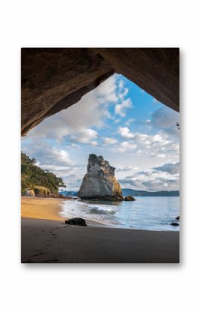 Cathedral Cove, New Zealand.