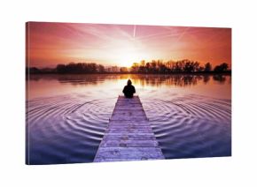 Waiting for the sunrise