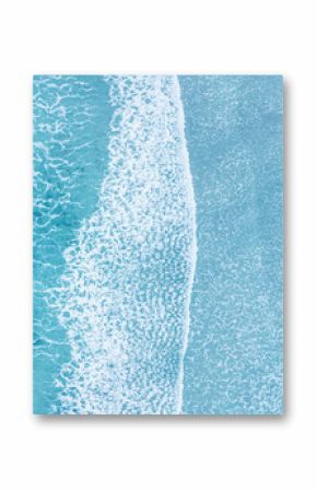 Wave on the beach as a background. Beautiful natural background at the summer time