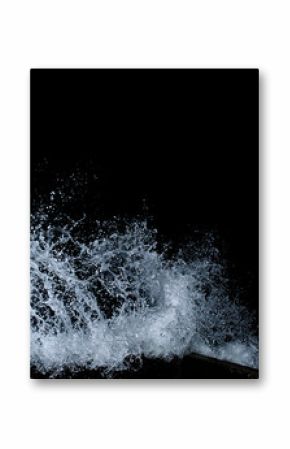 Splashing wave on the Black sea.