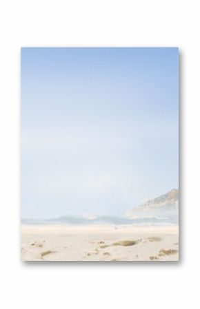 Beautiful beach and blue sky