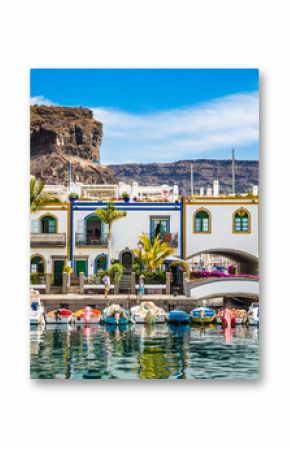 Port In Puerto de Mogan, Gran Canaria, Spain