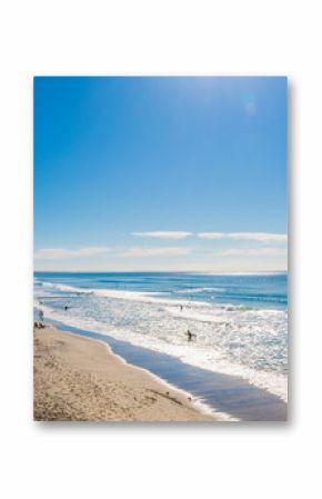 Panoramic view of Coastline in San Diego