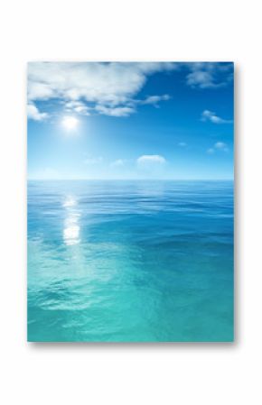 a beautiful blue sea background