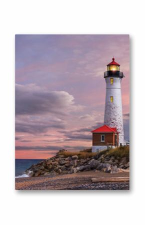 Sunset at the Crisp Point Lighthouse