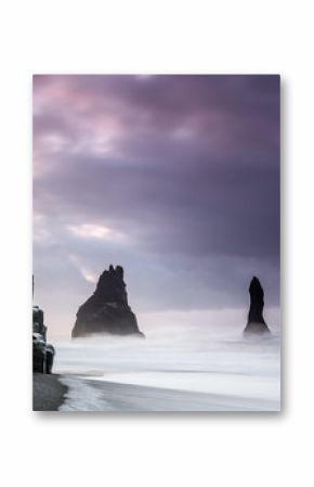 reynisfjara volcanic beach, iceland