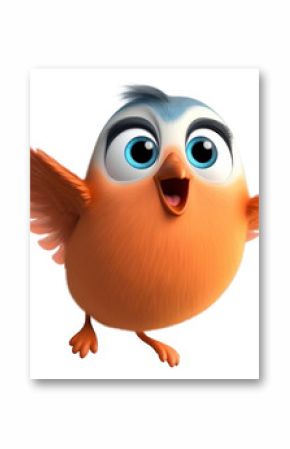 PNG Bird cartoon animal flying.
