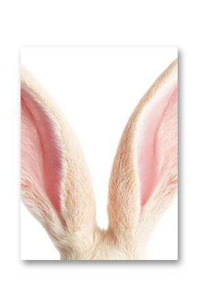 rabbit ears isolated on white
